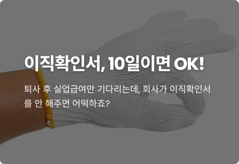 실업급여 이직확인서 100% 받는 현실적인 방법 (신고, 과태료 총정리)
