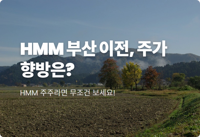 HMM 부산 이전, 주가 2배 상승? 현실적인 투자 전략 꿀팁