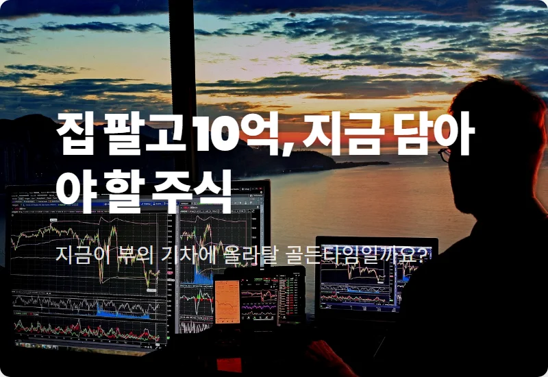 10억 투자 국내주식 TOP 5 현실적인 포트폴리오 구성 방법