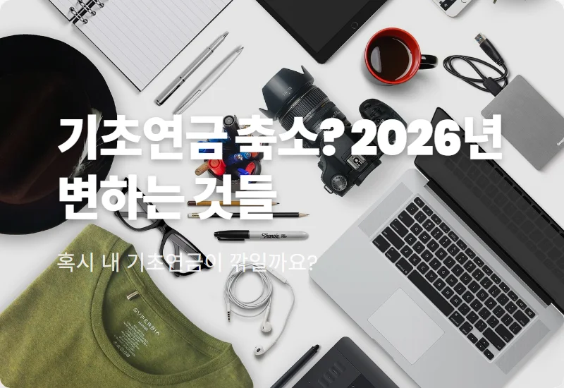 기초연금 축소 본격화 이유와 65세 이상 수급 자격 변화 및 현실적인 대처 방법