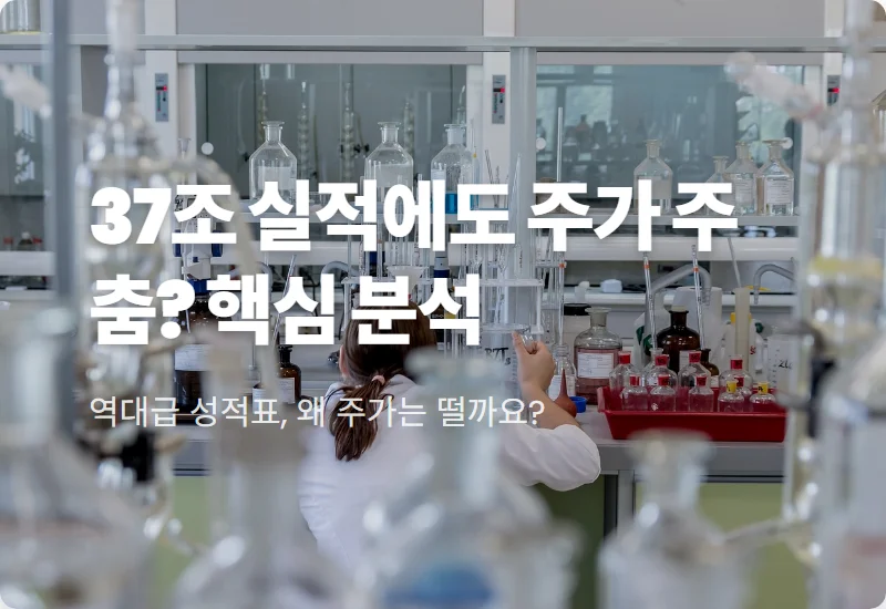 SK하이닉스 주가 하락 이유, 37조 역대급 실적에도 웃지 못하는 현실적인 분석