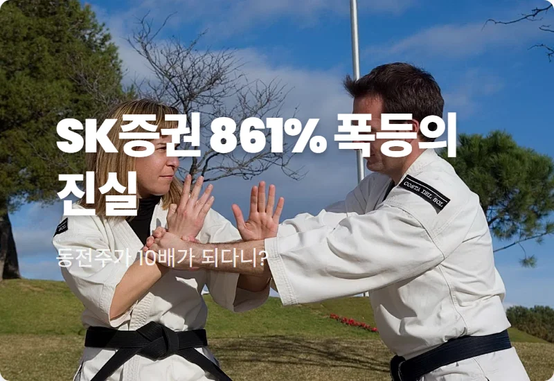 SK증권 주가 861% 폭등 이유와 현실적인 투자 대응 방법: 솔직 분석 꿀팁