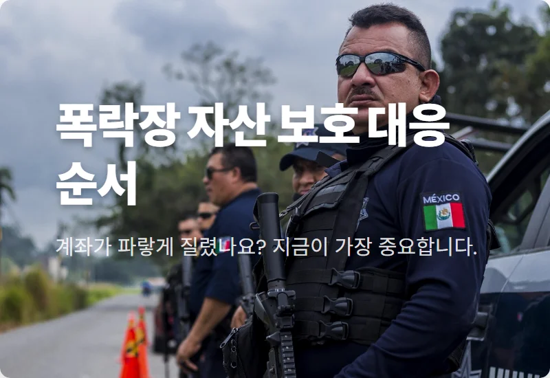 코스피 코스닥 폭락 대응법, 현실적인 자산 보호 순서 3가지
