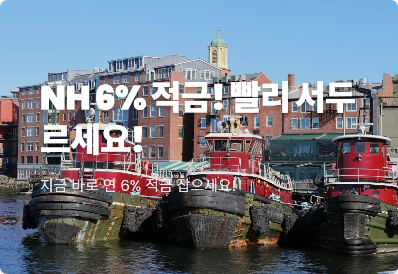 NH저축은행 6% 적금, 800좌 놓치지 마세요! 현실적인 가입 꿀팁